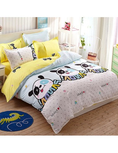 Parure de Lit Panda  2 Personnes pour Enfant JUSQU'A -70%! 