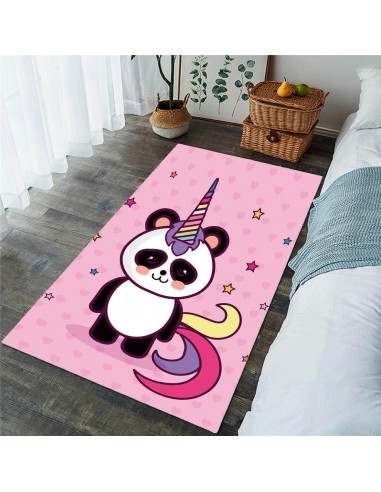 Tapis Panda  Chambre Fille Rose de technologie