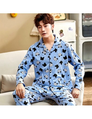 Pyjama Panda  - Homme -  Nuits Douces s'inspire de l'anatomie humaine