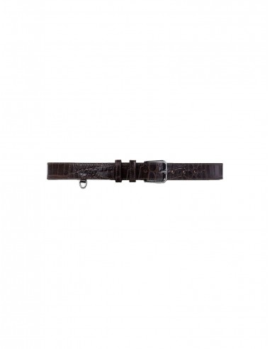 Grith Belt — Brown Croco la livraison gratuite