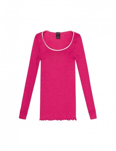 Gisa Oscalito Longsleeve Top — Fuschia Le MVP de beaucoup