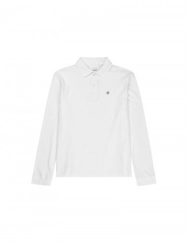 Serena Polo Shirt — White s'inspire de l'anatomie humaine