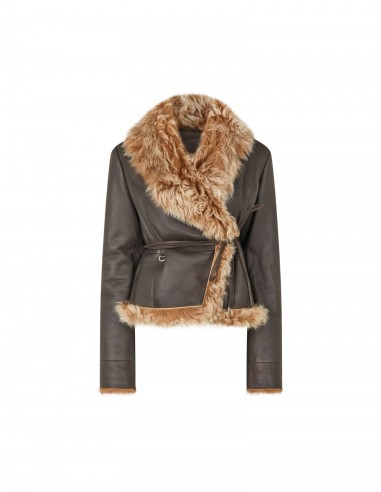 Moss Jacket — Brown/Light Brown de France