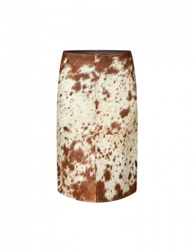 Pax Skirt — Brown / White Cow paiement sécurisé