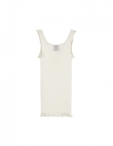 Elsa Oscalito Sleeveless Top — Ivory s'inspire de l'anatomie humaine