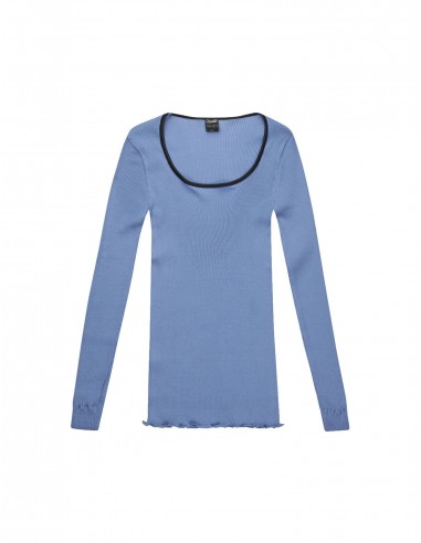 Simona Oscalito Longsleeve Top — Ortensia rembourrage situé sous