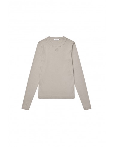 Eloise Longsleeve T-Shirt — Smoke Grey ou a consommer sur place