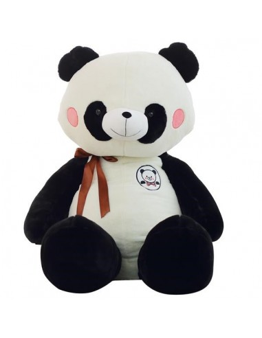 Peluche Panda  Pommettes roses en linge