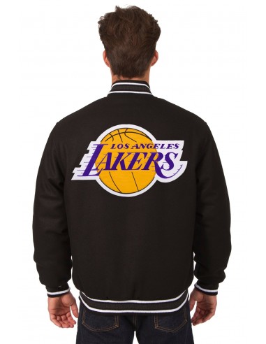 Los Angeles Lakers Wool Jacket – Black Jusqu'à 80% De Réduction