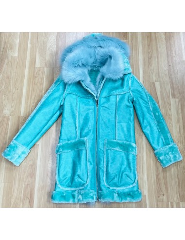 3/4 Faux Shearling with Detachable Hood plus qu'un jeu 