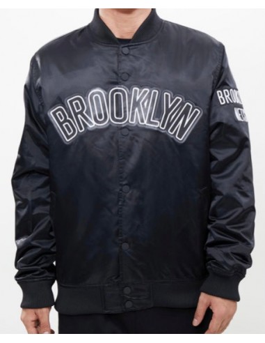 Pro standard Brooklyn Nets Satin Jacket l'achat 