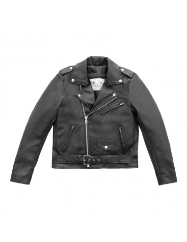 Cassandra - Women's Vegan Leather Motorcycle Jacket de pas cher