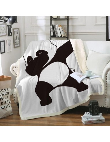 Plaid Panda  Panda Dab la chaussure