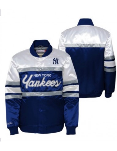 Mitchell and Ness Kids New York Yankees Satin Jacket d'Europe débarque