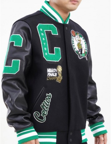 Pro Standard Boston Celtics Varsity Jacket JUSQU'A -70%! 