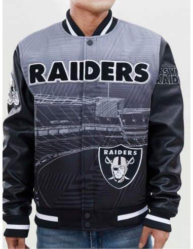 Pro Standard Las Vegas Raiders Super Bowl Champions Varsity Jacket offre 