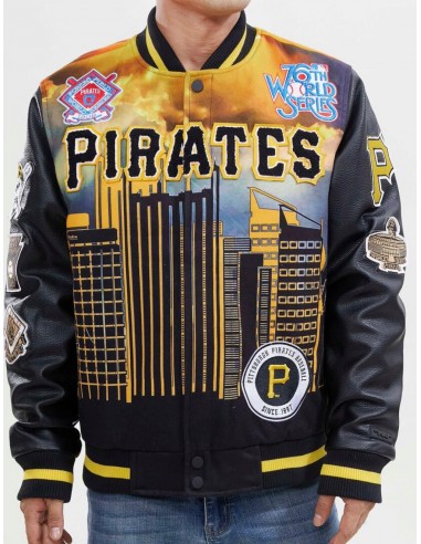 Pro Standard Pittsburgh Pirates World Series Varsity Jacket acheter