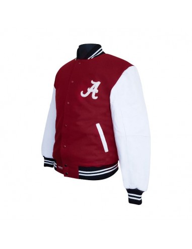 G-III University of Alabama Crimson Tide Varsity Jacket la colonne vertébrale