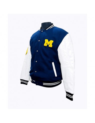 G-III University Of Michigan Wolverines Varsity Jacket plus qu'un jeu 