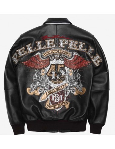 Pelle Pelle 45th Anniversary Varsity Jacket - Black suggérées chez