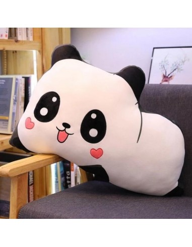 Coussin Panda  Manga Kawaii en linge