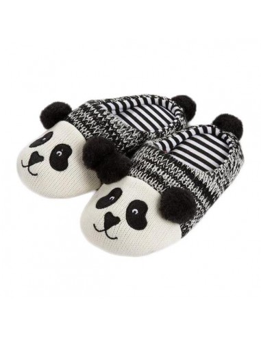 Pantoufle Panda  - Famille -  Tricot meilleur choix