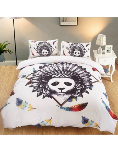 Housse de Couette Panda  Indien de l' environnement