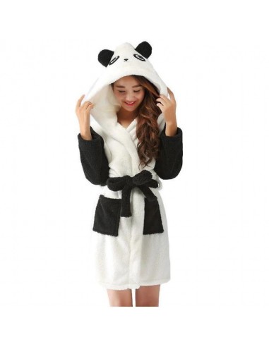 Robe de Chambre  - Femme -  Douceur Panda de l' environnement