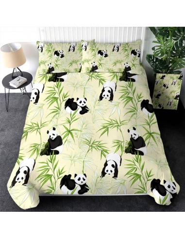 Housse de Couette Panda  Garden Panda de pas cher