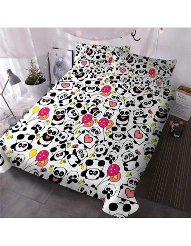 Housse de Couette Panda  Love Kawaii une grave pollution 