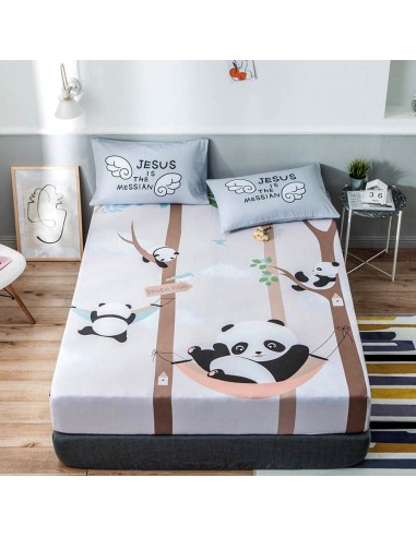 Drap Housse Panda  Panda Park Les êtres humains sont 