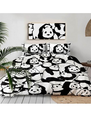 Housse de Couette Panda  Troupeau en stock